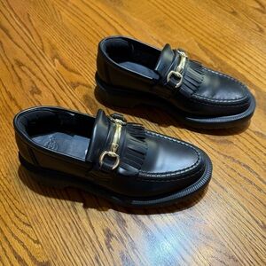 Dr. Martens Adrian Snaffle Smooth Leather Kiltie Loafers Size 5 Women